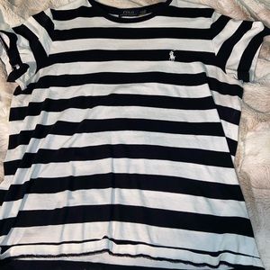 Ralph Lauren striped cropped shirt